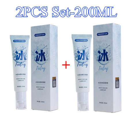 100ML Water Base Sex Lube for Adult Sex Toy Vaginal Stimulation Lubricant Hydrating Ice/Fire Feel Lubricating Fluid Anal Sex 18+