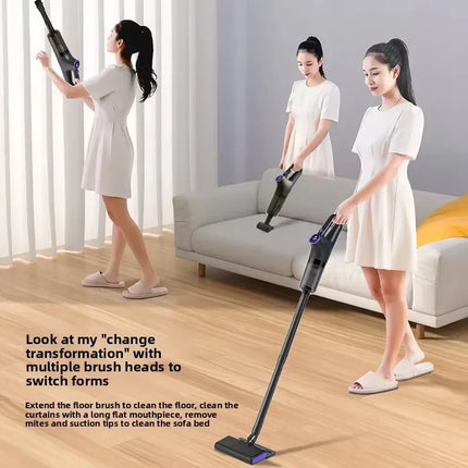 Hot-selling wireless car household vacuum cleaner, lasting battery life and strong suction, LED screen display,