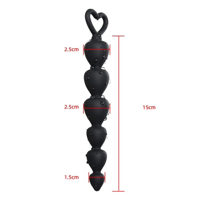 Black Silicone Anal Plugs Adult Toys for Couples 18+ Anal Plug Sex Toys Adult Erotic Sex Products
