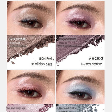 Eunarz's New Four-color Eyeshadow Palette, A Daily Matte, Light Makeup, Pearlescent, And Affordable Beginner's Comprehensive Set