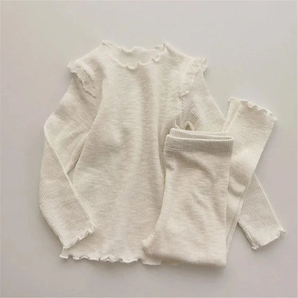 2Pcs Toddler Girl Clothes Sets Kids Homewear Pajamas For Girls Baby Girl Clothing Sets Spring Autumn
