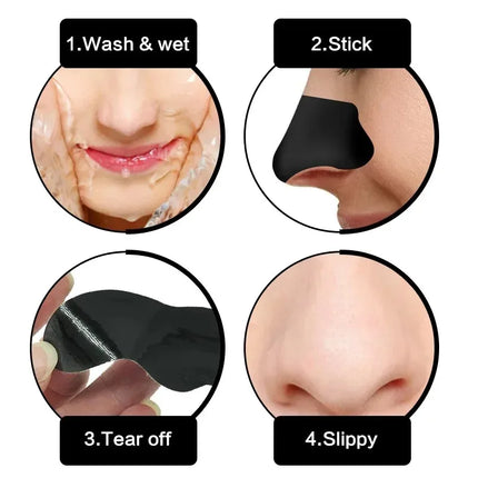 20/40/100pcs Deep Cleansing Pore Nose Black Head Removal Stickers Peel Off Blackhead Remove Mask Nasal Strips Unisex Skin Care