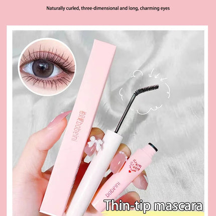 Black Brown Mascara 3d Lengthens Eyelashes Extra Volume Waterproof Natural Lashes Female Makeup Korean Cosmetics Colored Mascara