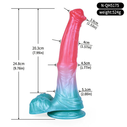 NNSX Long Horse Dildo Anal Plug Fantasy Penis Animal Cock Vagina Stimulate G-spot Masturbator Anal Sex Toys For Men Women