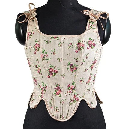 Fashion Lolita Shirt Women Corset Top Camis y2k Body Shaper Woman Clothing Blouses Sexy Waist Trainer Bustiers Ladies Underbust