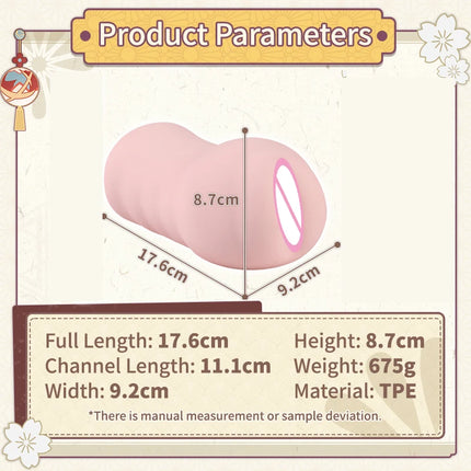 YUU Realistic Breast Vagina Masturbator for Men Pocket Pussy Soft Onahole Breasts Sex Toys for Penile Stimulation Masturbation