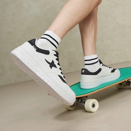 Xtep Skateboarding Shoes For Men  Summer Wear-Resistant Skate Shoes Stability Soft Leisure Outdoor's Sneakers 876319310029