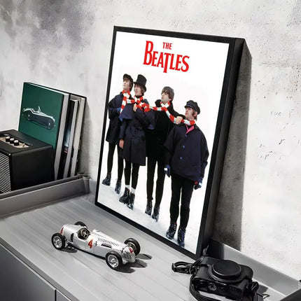 Band The B-Beatles Poster Stickers HD Waterproof Painting Wall Art for Bedroom Living Room Home Decor Decoration Gift