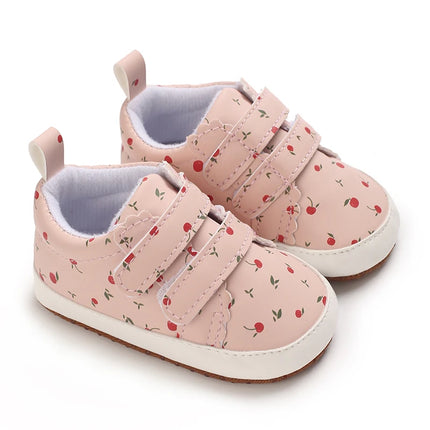Spring and Autumn Pink Series Hot Selling Children's Shoes Baby Shoes Soft soled Anti slip Baby Shoes Newborn Baby Step Shoes