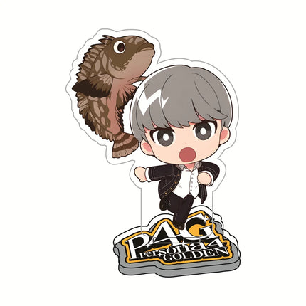 Persona 4 10cm Acrylic Stand Figures keychain Anime Chibi Game Collectible Merchandise Desktop Decoration Fan Gift