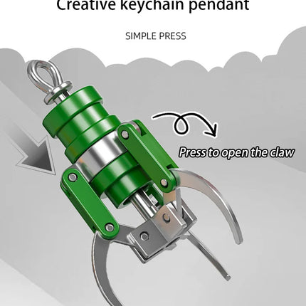 Doll Machine Grab-clip keychain Can Clip Simulated Mini Color Claw keychain Bag Pendant Accessories For Party Gifts New