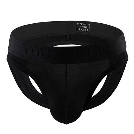 Men's Underwear Backless Thongs Cotton Breathable Bikini String Homme Cueca Tanga Low Waist Jockstrap