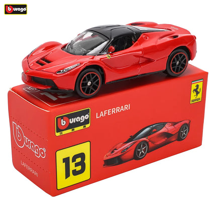 Bburago1:64 Ferrari SP3 458 599 ENZO F12 Model Small Collection Car Alloy Model Toy Gift Scene Decoration Classic and Exquisite