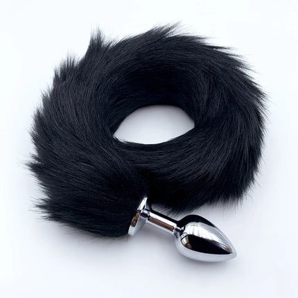 1pcs, BDSM Four size dog tail anal plug, animal tail butt plug, role-playing sex games, men and women sex toys