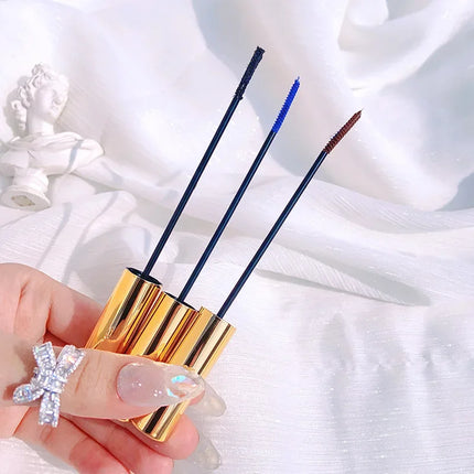 Merssitin Waterproof Mascara Slender Long Curly Mascara Does Not Smudge Blue Mascara Waterproof Mascara Sexy Clear Mascara
