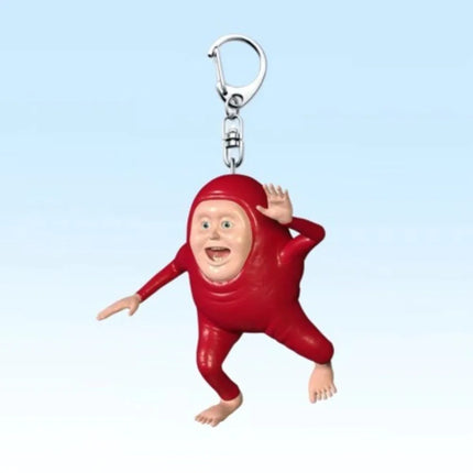 Personalized Abstract Ugly Keychain Pendant Acrylic 2D Flat Funny Fun High Beauty Backpack Hanger Gift Accessories for Friends