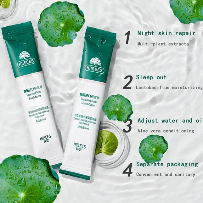 30pcs Centella Collagen Sleeping Facial Masks Skincare Anti-Wrinkle Anti-Aging Moisturizing Face Mask Korean Skin Care Products