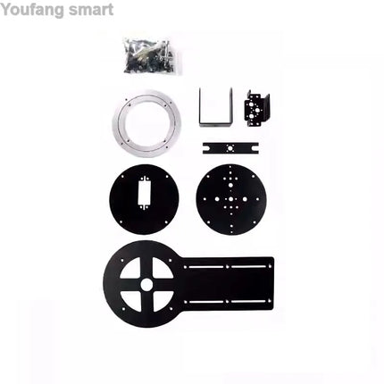 2 DOF Robot Manipulator Metal Servo DS3218 Mechanical Rotating Gimbal For Arduino Robot DIY Kit Programmable Turntable Platform