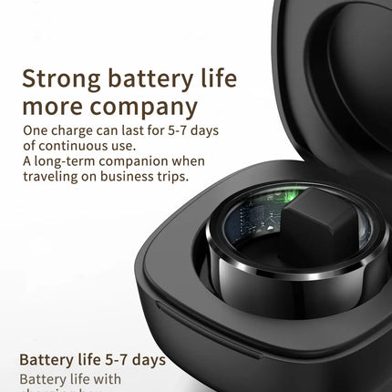 Smart Ring FOR Huawei Xiaomi Heart Sports Ring  Black Technology Sleep Monitoring Xiaomi Bluetooth Suitable for ios/Android