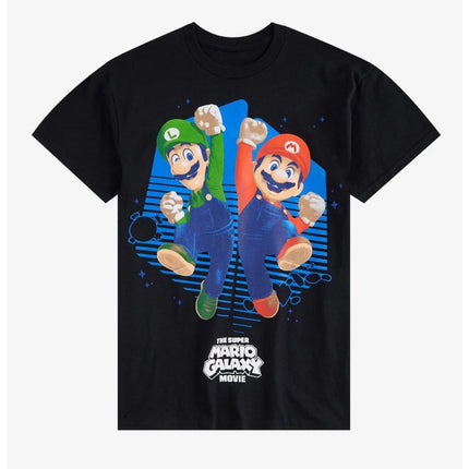 2026 New The Super Mario Galaxy Movie unisex 100%cotton shirt, There are children's sizes, summer Men's fashion Harajuku T-shirt