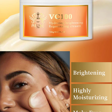 AILKE Vitamin C Whitening Kit For Women, Even Skin Tone, Clean Skin, Moisturizing, Anti Wrinkles, Skin Glowing Beauty Set