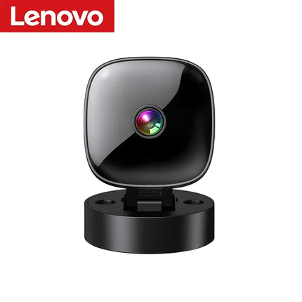 Lenovo New Security Monitoring High Definition 4K Rotating WiFi Mini Camera No Need for Plug in Night Vision Smart Home