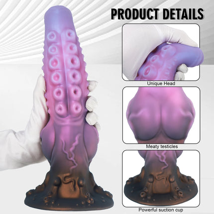 Huge Tentacle Anal Butt Plug Male Adult Sex Toys Soft Silicone Big Anal Plug Dilator Training Expansion Butt Plug For Women Men