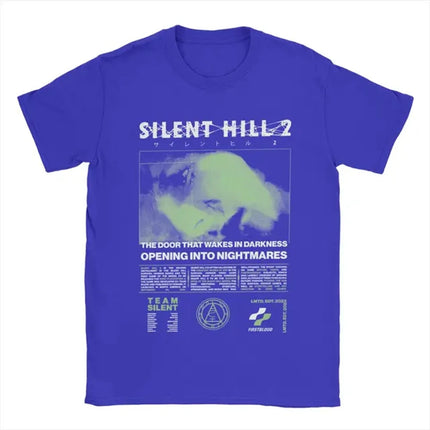 Men Silent Hill 2 T-Shirts Cotton Clothing Casual Short Sleeve Round Neck Tee Shirt Adult T-Shirts 72473