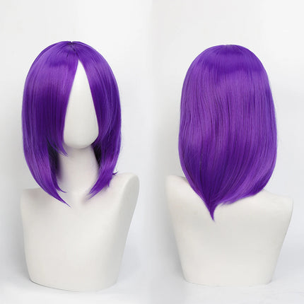 Synthetic Medium Length Cosplay Wig, Adjustable Headband,Multiple colors