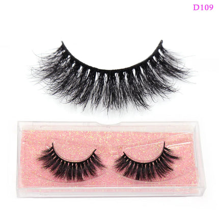 LEHUAMAO Eyelashes 3D Mink Lashes natural mink lashes for daily wear soft lashes Eyelash extension real Eyelash for makeup D103