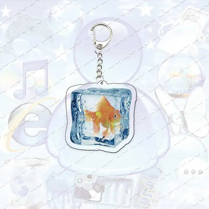Y2K frutiger aero Keychains For Accessories Bag Charm Acrylic frutiger aero Keyrings Pendant Jewelry Fans Friends Giftr