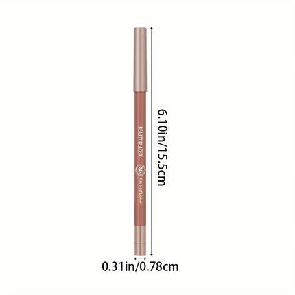 Lip Liner Pencil Set Matte Nude Contour Lipliner Pencil Lipstick Waterproof Long Lasting Lipstick Pen Lip Tint Cosmetics