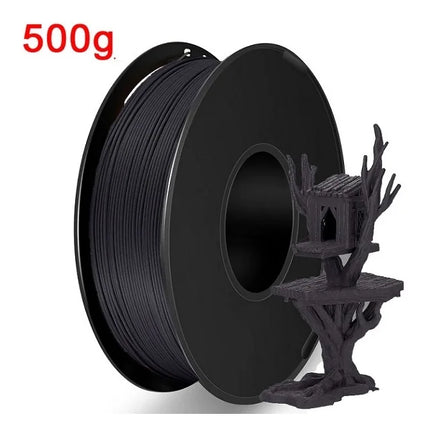 Wood Filament PLA 1.75mm 1kg/500g/250g/200g 3D Printer Filament Wood Powder PLA Light Walnut Oak Cherry Black Color High Speed