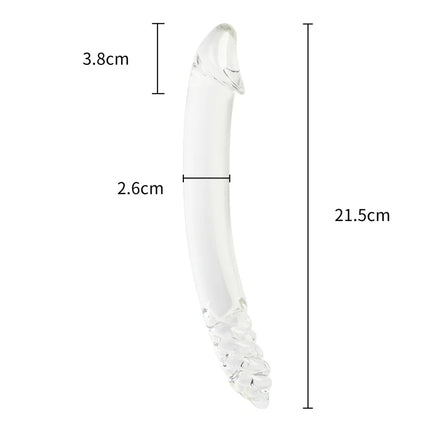Adult Anal Sex Toys with Crystal Glass Dildo Beads G-Spot Butt Plug for Women Massager Vagina Stimulate Anue Phallus Collection