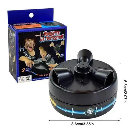 Shocking Roulette Lie Detector Electric Polygraph Test Finger Toy Party Game For Kids Adults Lie Detector Toy Social Game
