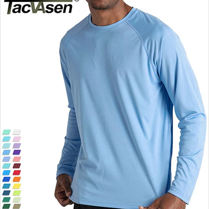 TACVASEN Summer Casual T-shirts Mens Short Sleeve Polo Shirts Button Down Work Shirts Quick Dry Tee Sports Fishing Golf Pullover