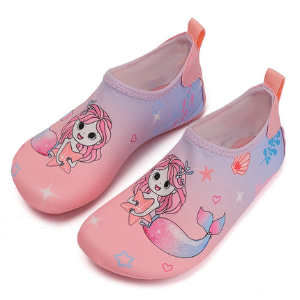 Children Beach Shoes Baby Soft Floor Indoor Slipper Snorkeling Swim Socks Boys And Girls Anti-Slip Home Barefoot Kids Slippers