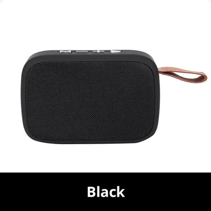 G2 Portable Bluetooth Speaker, Mini Wireless Loudspeaker, 3D Stereo Surround HiFi Sound Box Outdoor Wireless Column Music Player