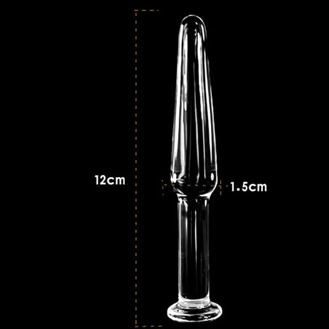 8 Types Sensual Glass Anal Beads for Women, Fancy Butt Squirt Tails, Export Anus Experience, Fantasy Enthusiasts Sex Toys, Lesbian