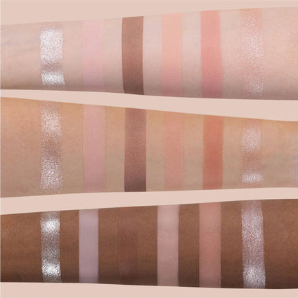 Flower Knows Swan Ballet 6 Color Eyeshadow Palette Matte Shimmer Pearl Glitter Waterproof Highly Pigmented Long Lasting Makeup