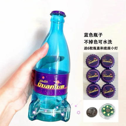 Hot Nuclear Coke Radiation Coke Bb Kid Rocket Glass Bottle Radiation Peripheral Quantum Flavor Pick Up Bottle Cap Glass Bottle