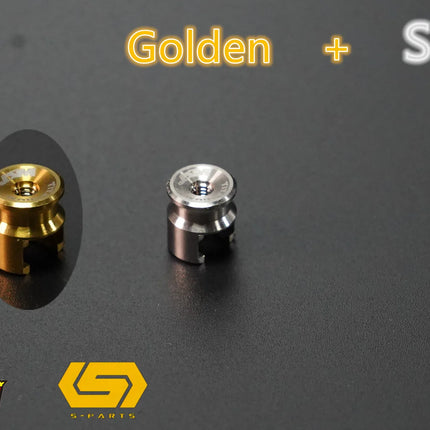 JSM Hobby TITANIUM Battery Grips with bullet plugs 4/5mm