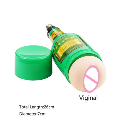 3XLR Sex Machine Attachment Masturbation Cup Realistic Vagina Anal Oral Sucker Sex Toys For Male Masturbator