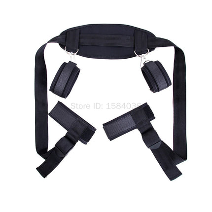 Bondage Kit BDSM Restraints Erotic Neckcollars Handcuffs Open Leg Love Position Asist Sex Toys For Couples Women Men Adult Games