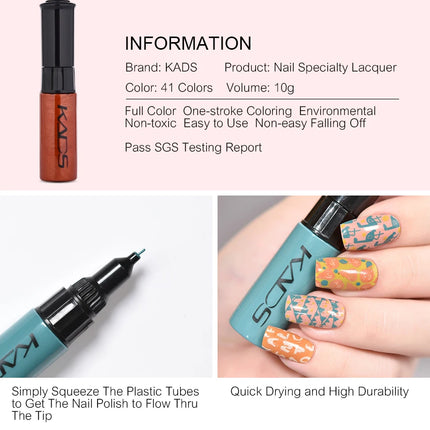 8PCS/Set 7ml Nail Stamper Polish Colorful Gold Silver White Print Art Decoration Image Plate Manicure Varnishes Lacquers Tools