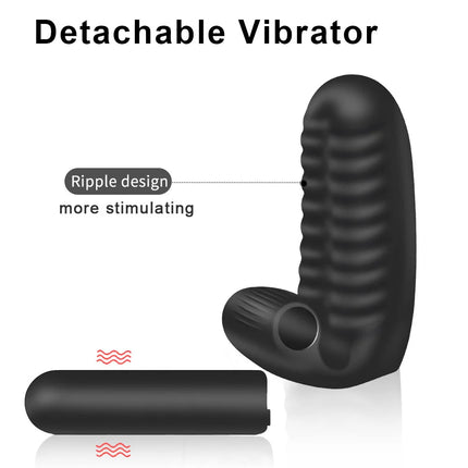 Sex Toys Finger Sleeve Vibrator G Spot Massage Clit Stimulate Female Masturbator Adult Products
