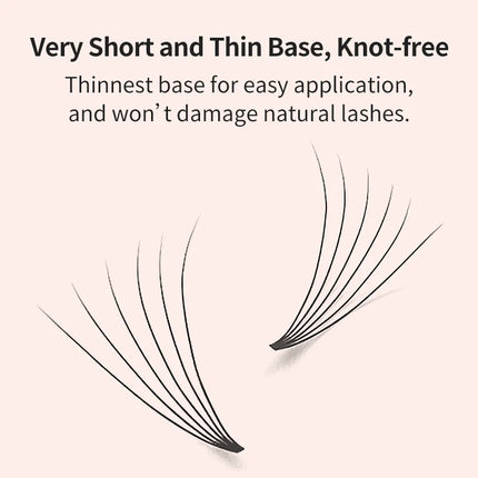 NATUHANA Lashes Korea BASF 3D-10D Pre Made Russian Volume Fan Eyelash Extension Russian Volume Premade Fans Cilios Makeup Tools