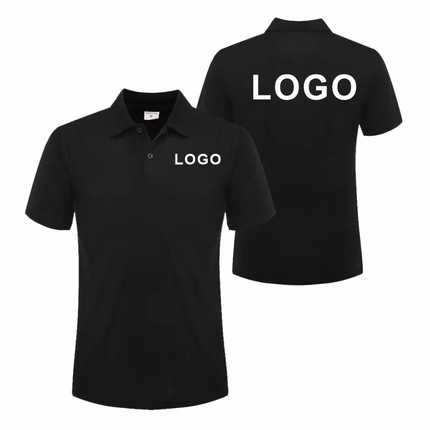 Summer Casual Breathable Polo Shirts Company Logo Custom Print Embroidery Personalized Design Men And Women Short-Sleeved Tops
