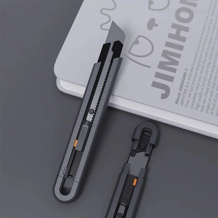 New Portable Mini Utility Knife Carbon Steel Blade Safety Lock Stretch Pocket Professional Paper Cutter Multifunction Tools Set