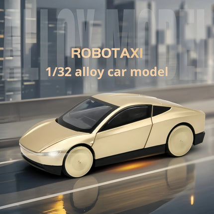 1:32 Tesla Robotaxi Pickup Alloy Car Model Simulation Huili Car Model Boy Metal Toy Car Ornament Gift